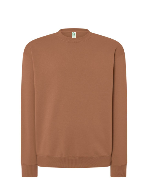 JHK Bluza dresowa męska SWRA 290 SWEATSHIRTMM - Mocha Mousse