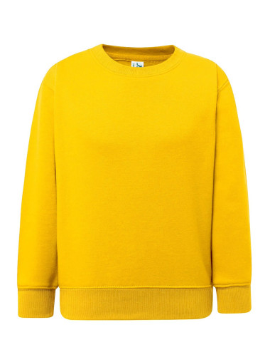 JHK Bluza dresowa dziecięca SWRK 290 KID SWEATSHIRT SY - Gold