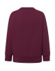 JHK Bluza dresowa dziecięca SWRK 290 KID SWEATSHIRT BU - Burgundy