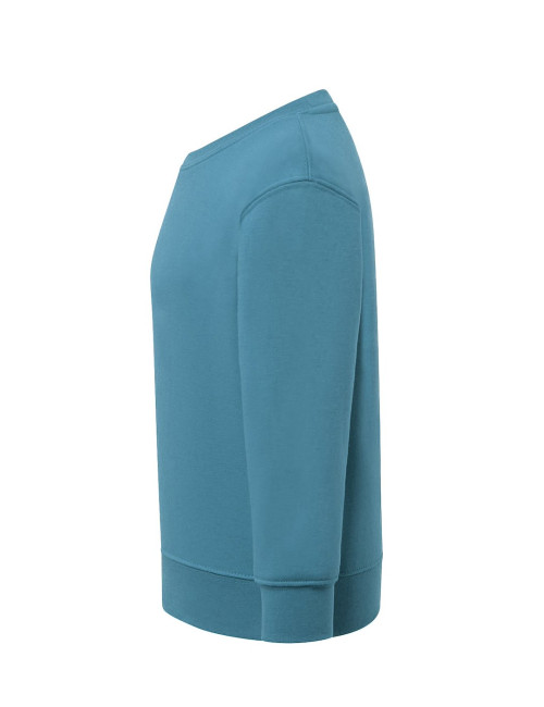 JHK Bluza dresowa dziecięca SWRK 290 KID SWEATSHIRT PB - Petrol Blue
