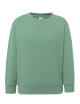 JHK Bluza dresowa dziecięca SWRK 290 KID SWEATSHIRT MO - MOSS GREEN