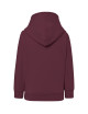 JHK Bluza dresowa dziecięca SWRK KNG KID KANGAROO BU - Burgundy