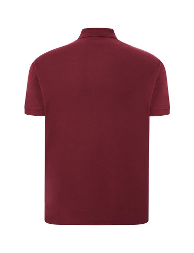 JHK Men's POLO T-shirt PORA 240 BU - Burgundy