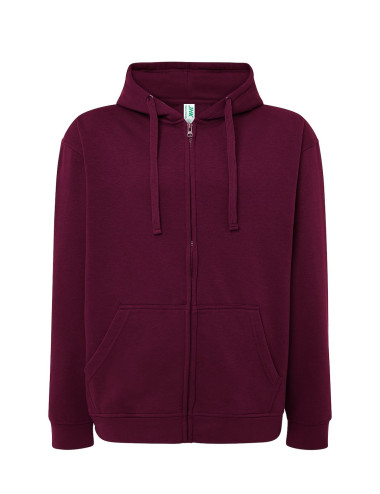 JHK SWUA HOOD SWEATSHIRT BU Men's Sweatshirt - Burgundy