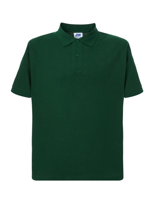 JHK Koszulka polo męska POLO PORA 210 WK BG - Bottle Green