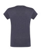 JHK Women's T-shirt TSRL CMFP LADY COMFORT V-NECK DNH - Denim Heather