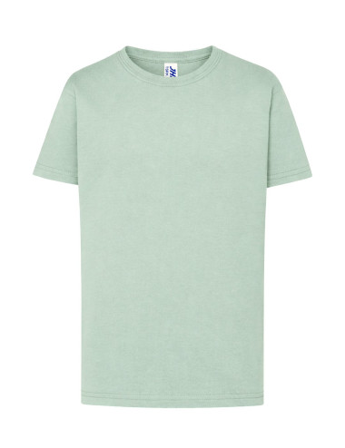 JHK Koszulka dziecięca JHK TSRK 190 PREMIUM KID MG - Mint Green