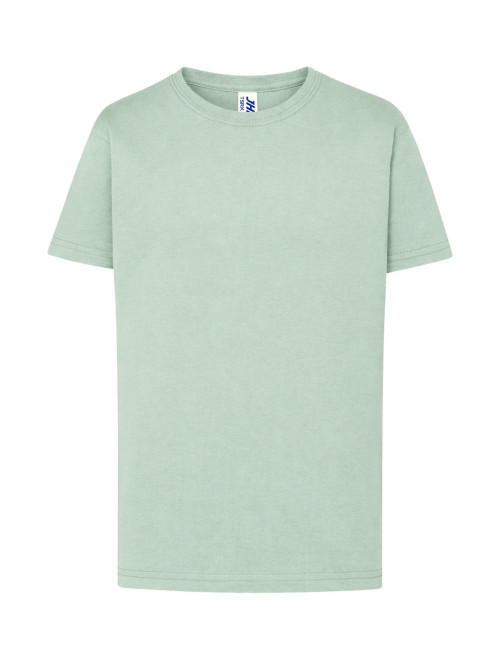 JHK Koszulka dziecięca JHK TSRK 190 PREMIUM KID MG - Mint Green