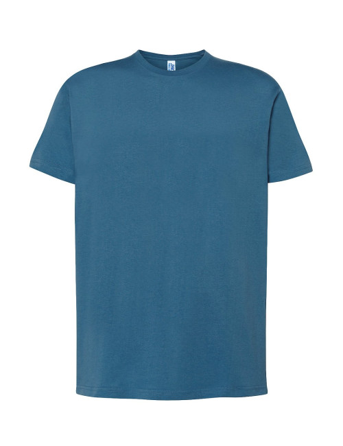 JHK Herren-T-Shirt TSRA 190 PREMIUM PB – Petrolblau