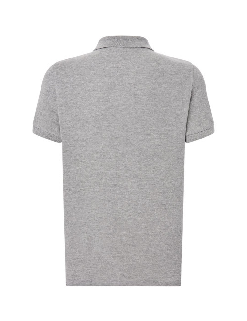 JHK Men's Polo Shirt POLO PORA 210 WK GM - Grey Melange