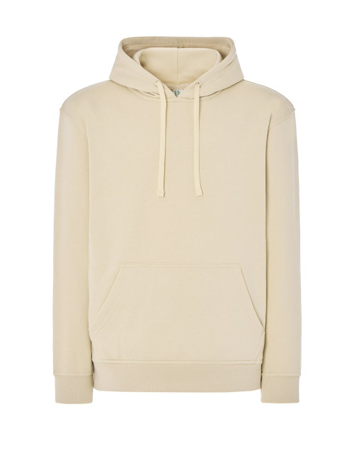 JHK Bluza dresowa męska KANGAROO 320 SWEATSHIRT BT-Buttercream