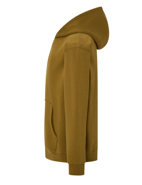 JHK Bluza dresowa męska KANGAROO 320 SWEATSHIRT OC - OCHER