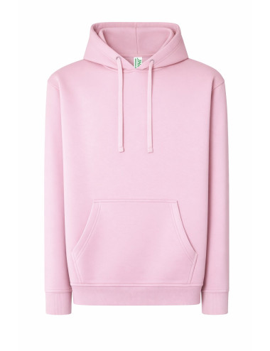 JHK Bluza dresowa męska KANGAROO 320 SWEATSHIRT PK - Pink