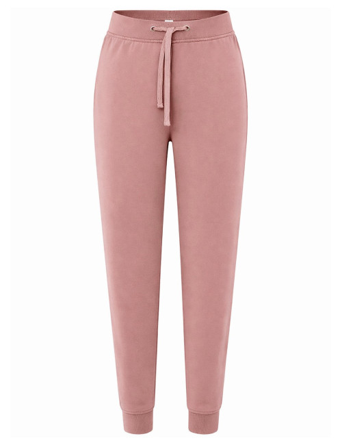 JHK Hosenbündchen aus Frottee PV - Pink Vintage