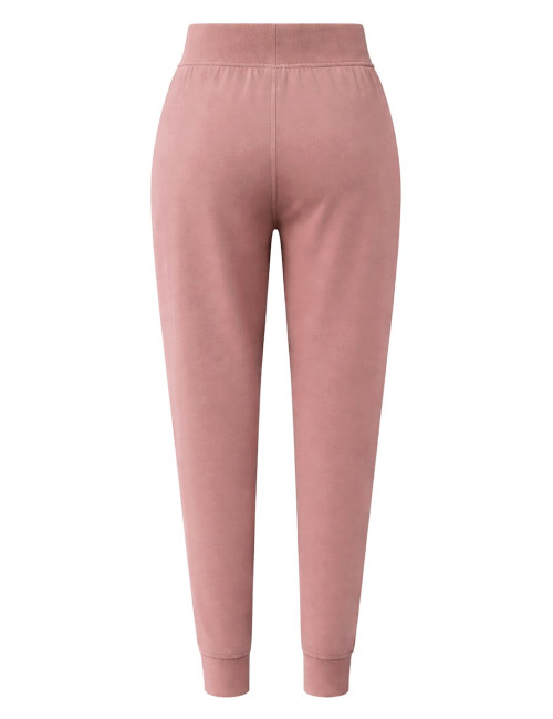 JHK Hosenbündchen aus Frottee PV - Pink Vintage