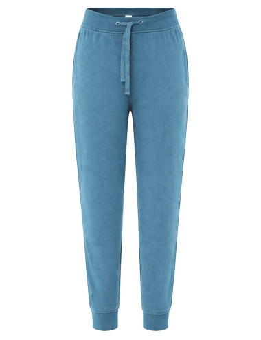 JHK PANTS CUFF FRENCH TERRY PB - Petrol Blue