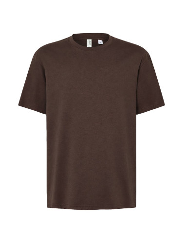 JHK Herren-T-Shirt TSUA OVER SIZE CH - Schokolade