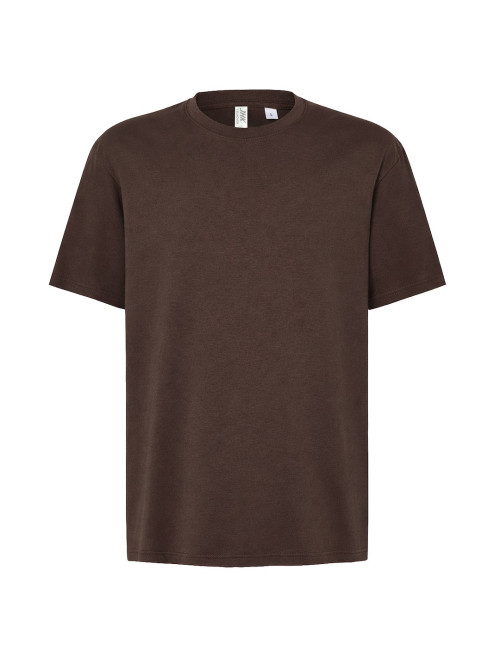 JHK Herren-T-Shirt TSUA OVER SIZE CH - Schokolade