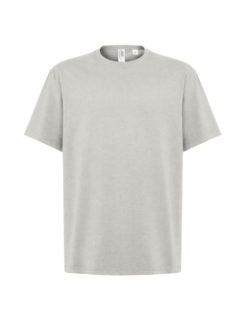 JHK Koszulka męska TSUA OVER SIZE SL- Silver