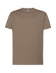 JHK Koszulka męska TSRA 150 REGULAR T-SHIRT BRD - Brown Dark