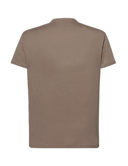 JHK Koszulka męska TSRA 150 REGULAR T-SHIRT BRD - Brown Dark