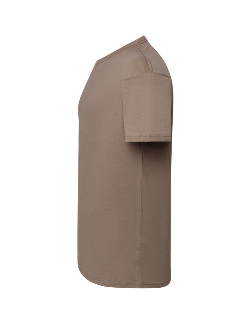 JHK Koszulka męska TSRA 150 REGULAR T-SHIRT BRD - Brown Dark
