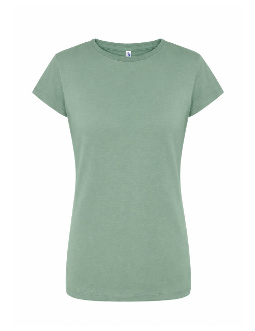 JHK Koszulka damska JHK TSRL PRM LADY PREMIUM MO - MOSS GREEN
