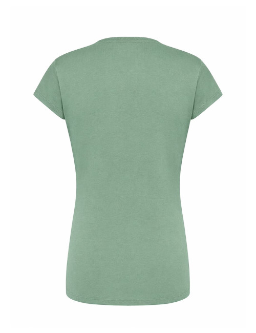 JHK Koszulka damska JHK TSRL PRM LADY PREMIUM MO - MOSS GREEN