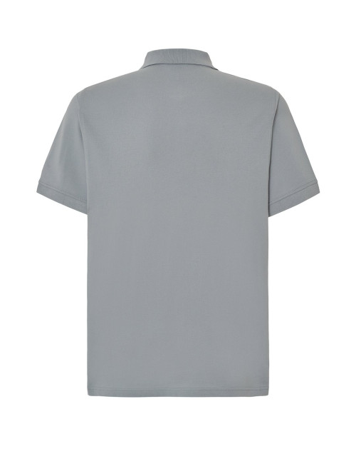 JHK POLO PORA 210SL Men's Polo Shirt - Silver