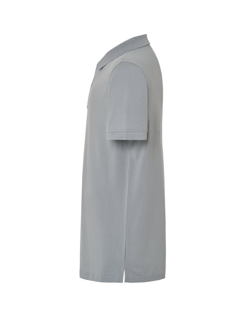 JHK POLO PORA 210SL Men's Polo Shirt - Silver