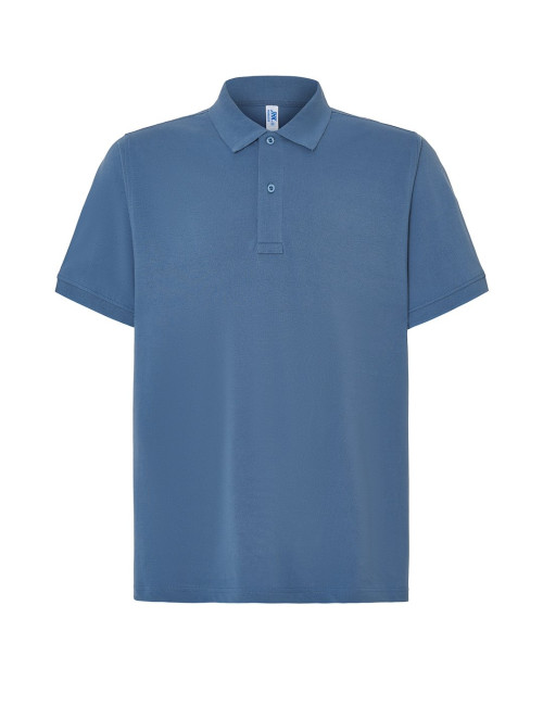 JHK POLO PORA 210SB Men's Polo Shirt - Steel Blue