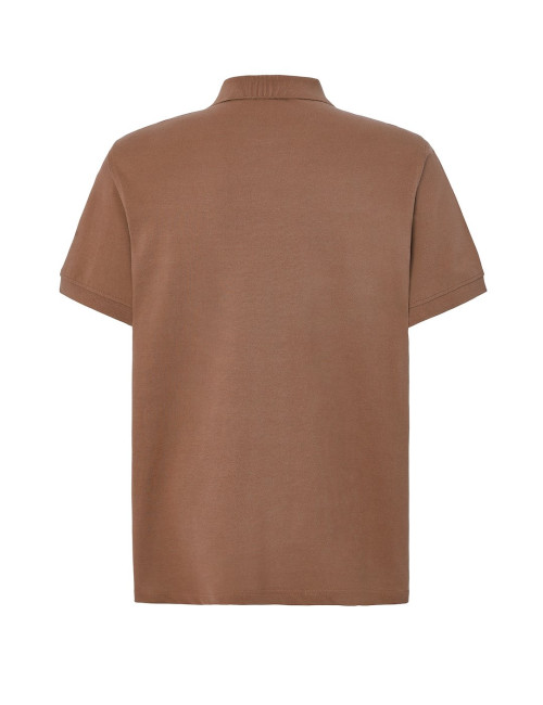 JHK Herren-Poloshirt POLO PORA 210MM – Mokka-Mousse