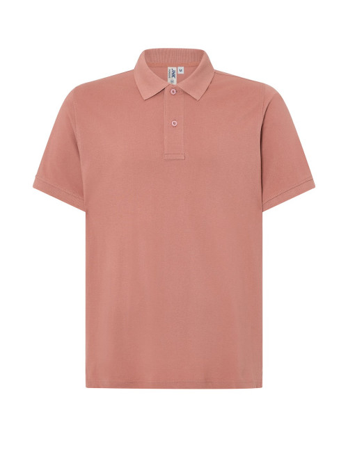 JHK Herren-Poloshirt PORA 240 PV - Pink Vintage