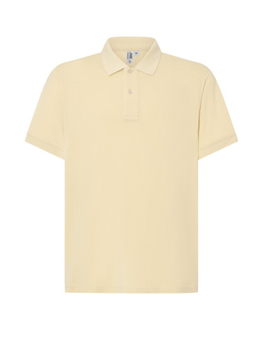 JHK Herren-Polo-Shirt PORA 240 BT-Buttercreme