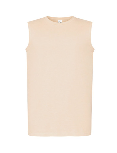 JHK Herren-T-Shirt TSUA TNK URBAN TANK TOP MAN BT-Buttercreme