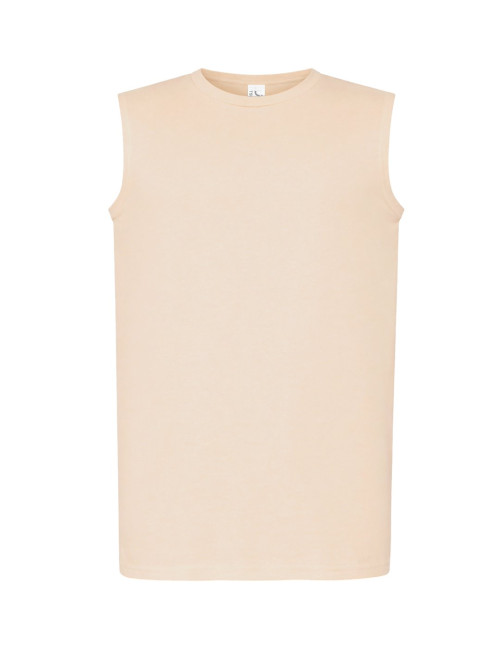 JHK Herren-T-Shirt TSUA TNK URBAN TANK TOP MAN BT-Buttercreme
