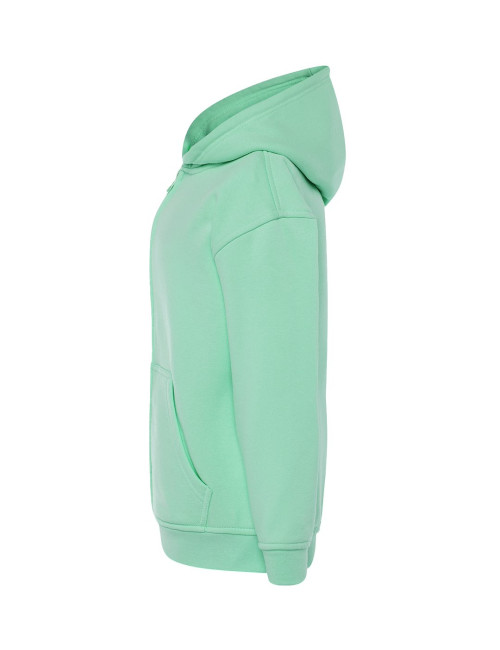JHK Bluza dresowa dziecięca KID HOODED MG - Mint Green