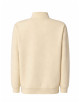 JHK Herren SWRA ZIP HALF ZIP BT Sweatshirt - Buttercreme