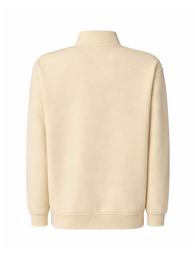 JHK Men's SWRA ZIP HALF ZIP BT Sweatshirt-Buttercream