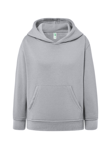JHK SWRK KNG KID KANGAROO SL Kinder-Sweatshirt - Silber