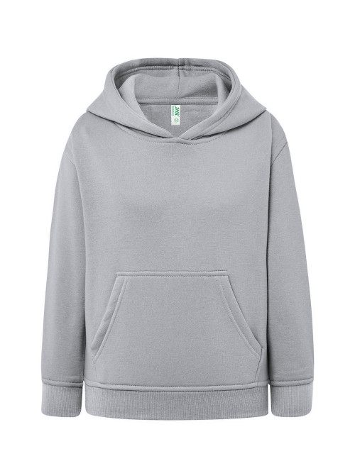 JHK SWRK KNG KID KANGAROO SL Kinder-Sweatshirt - Silber