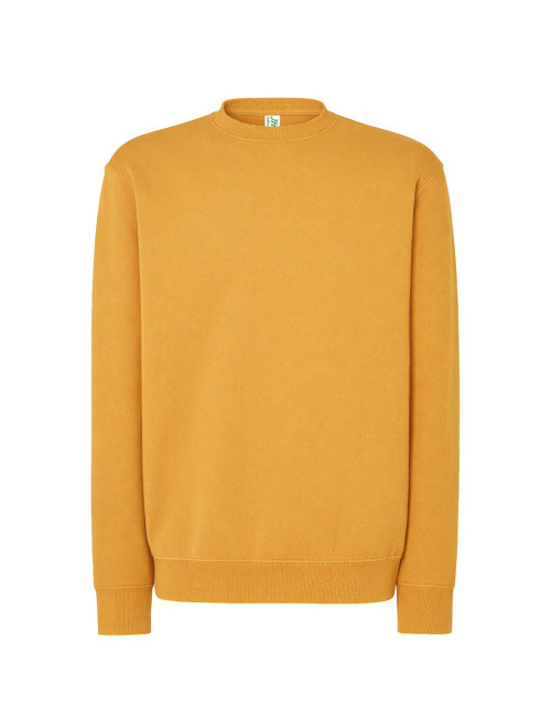 JHK Herren-Sweatshirt SWRA 290 SWEATSHIRTMU - Senfgelb