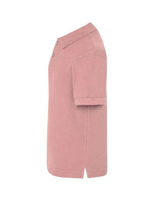 JHK Koszulka polo dziecięca PKID 210 PV - Pink Vintage