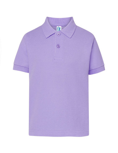 JHK Koszulka polo dziecięca PKID 210 LV - Lavender