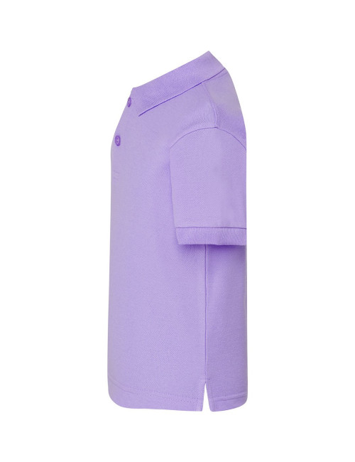JHK Koszulka polo dziecięca PKID 210 LV - Lavender