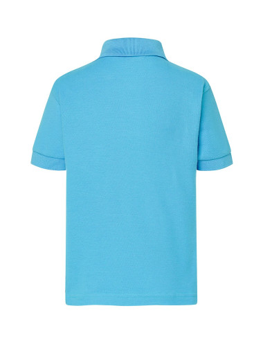 JHK Kinder-Poloshirt PKID 210 TU - Türkis