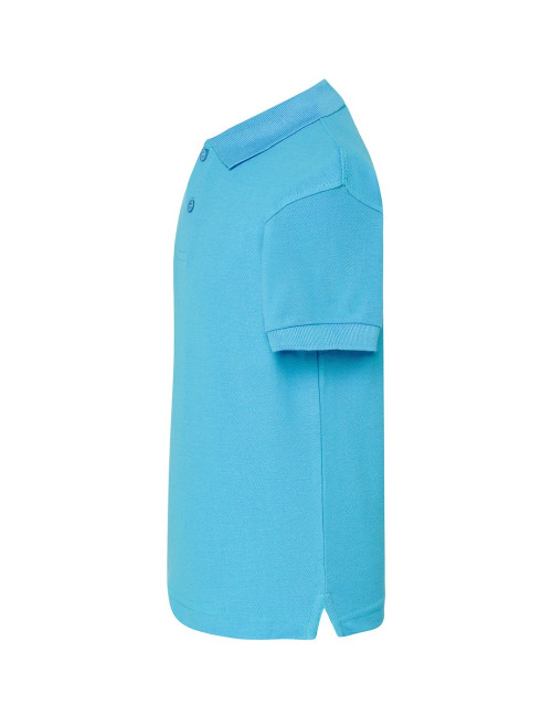 JHK Koszulka polo dziecięca PKID 210 TU - Turquoise