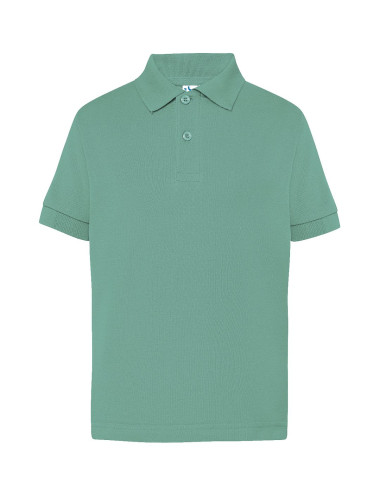 JHK Koszulka polo dziecięca PKID 210 MO - MOSS GREEN