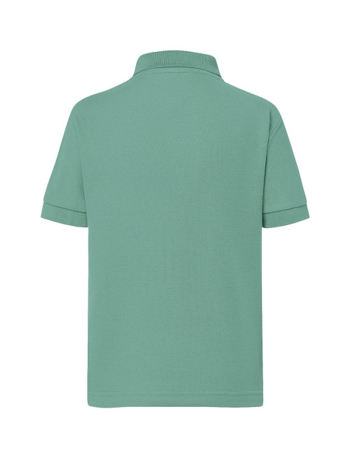JHK Koszulka polo dziecięca PKID 210 MO - MOSS GREEN