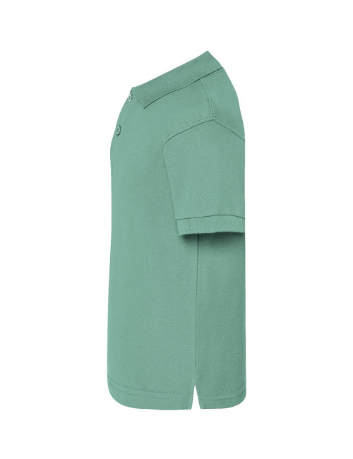JHK Koszulka polo dziecięca PKID 210 MO - MOSS GREEN